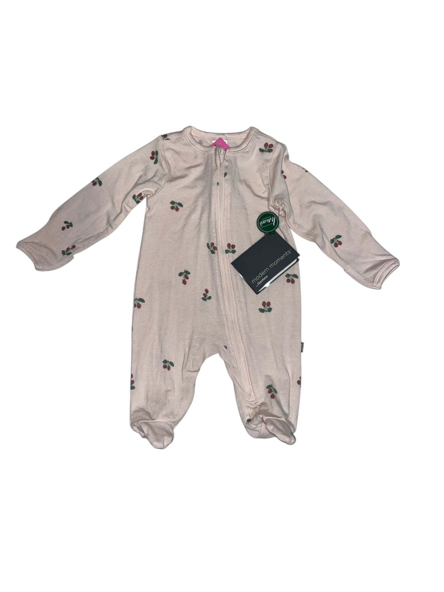 Berry Full of Love Bamboo Zippy