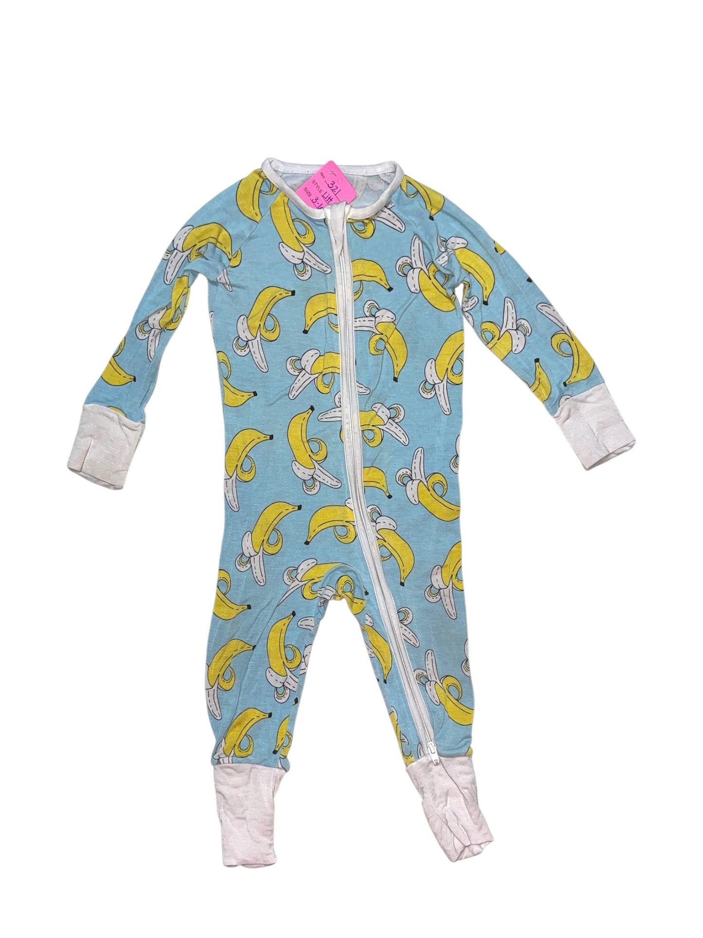 LS Banana Zippy Size 3-6mths
