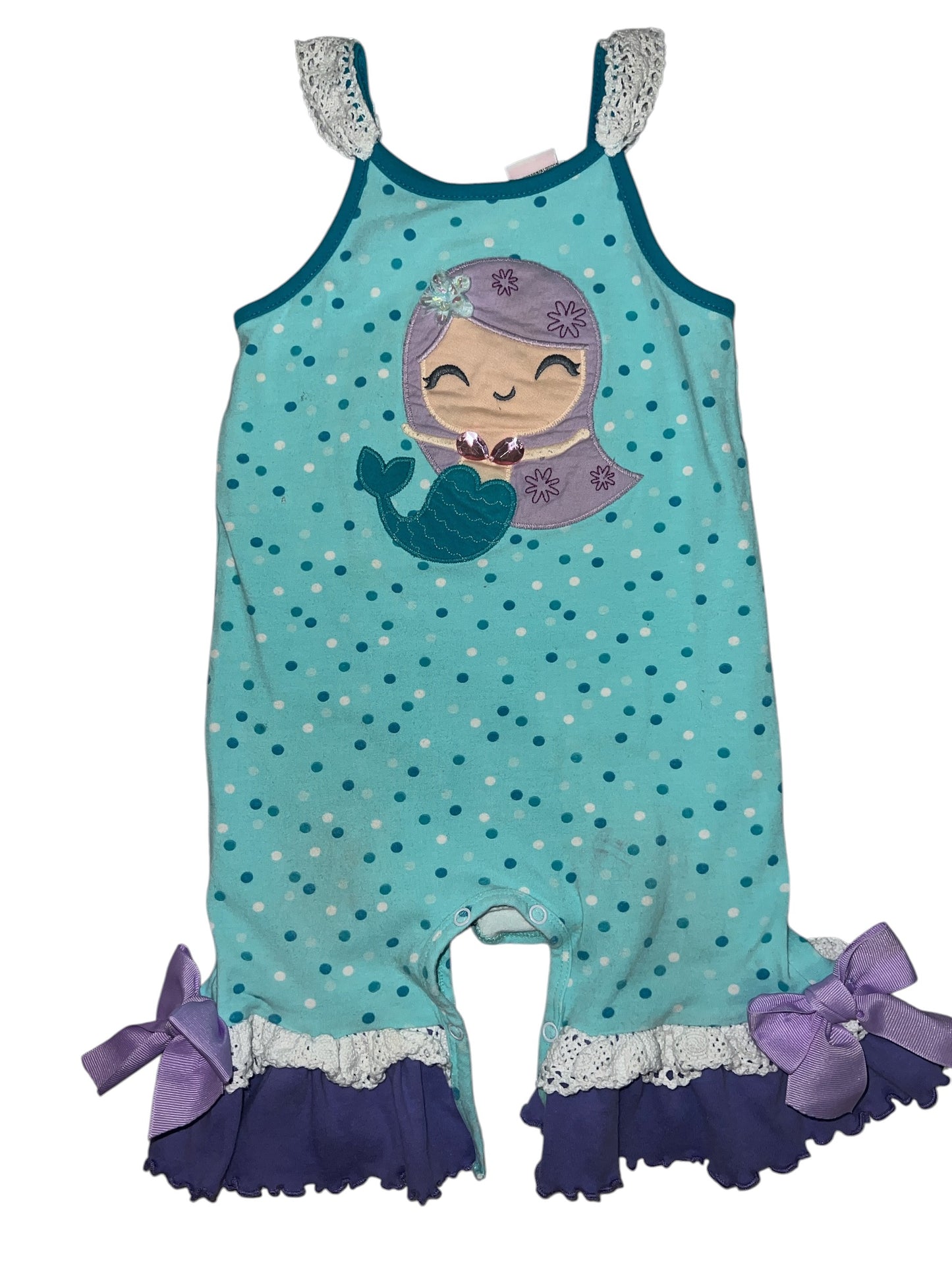 RRR Mermaid Romper 18mths
