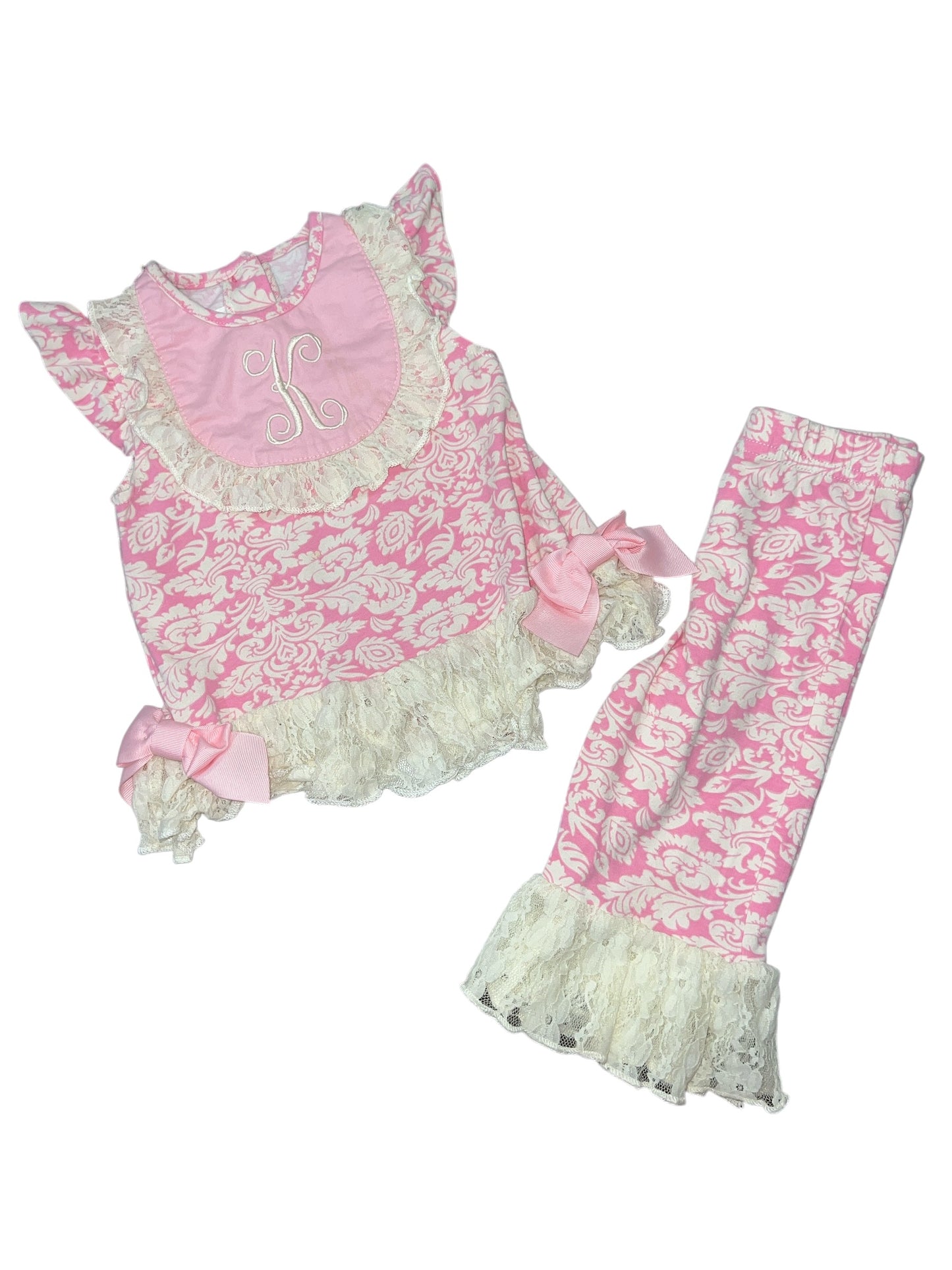 RicRac N Ruffles Paisley Lace Set