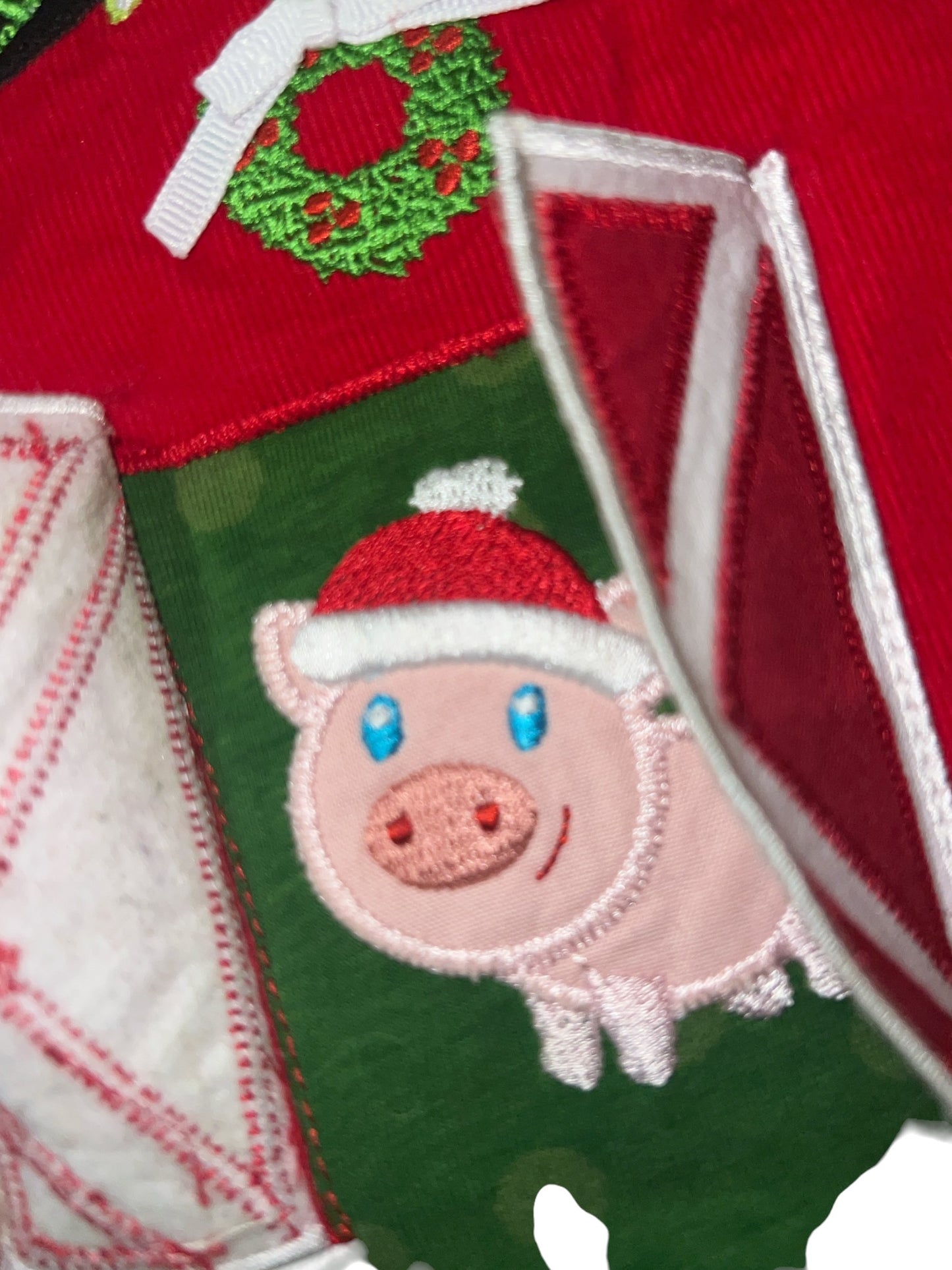 RRR Christmas "PeekaBoo" Barn Dress
