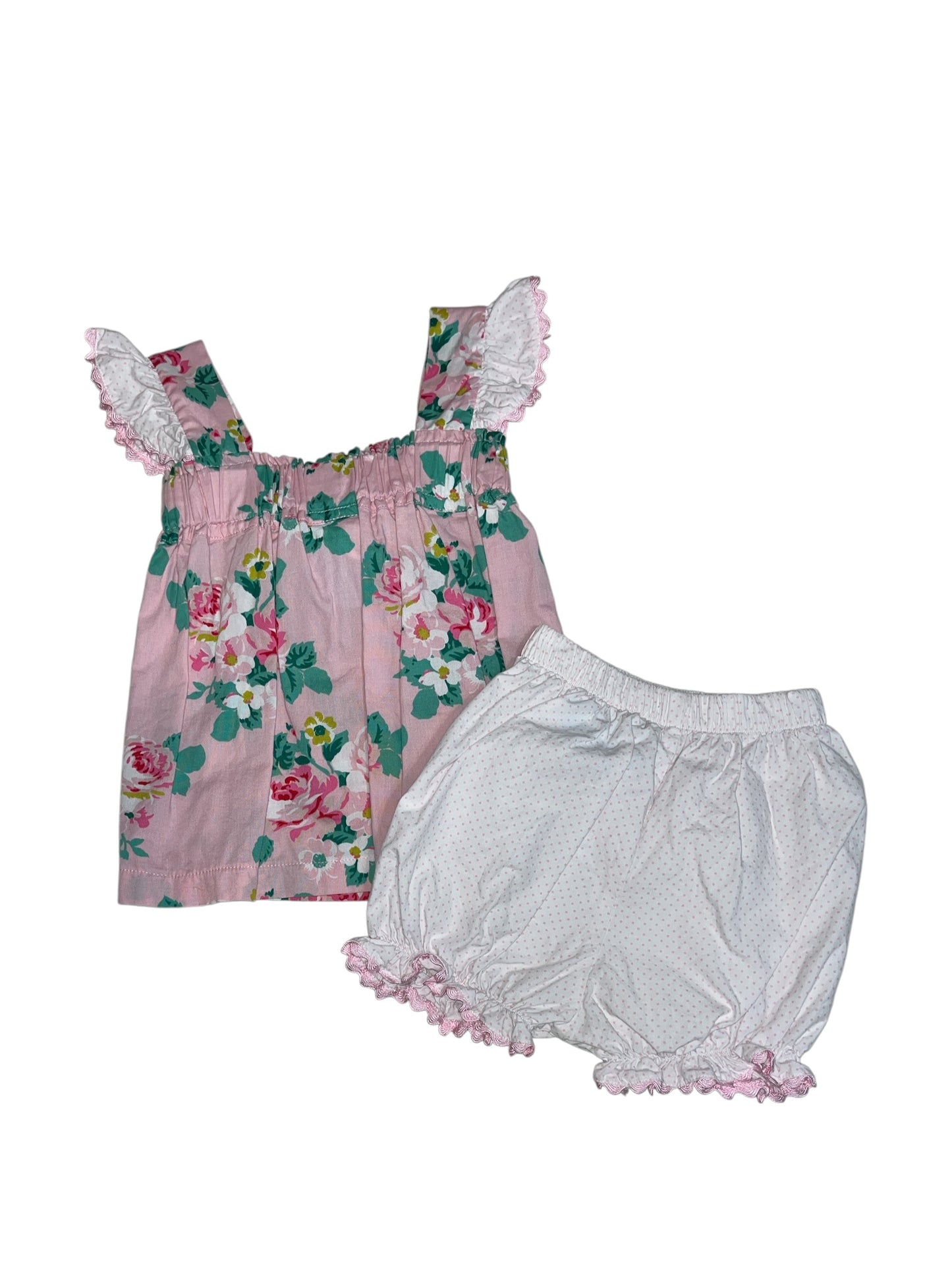 Classy in Floral Short Set