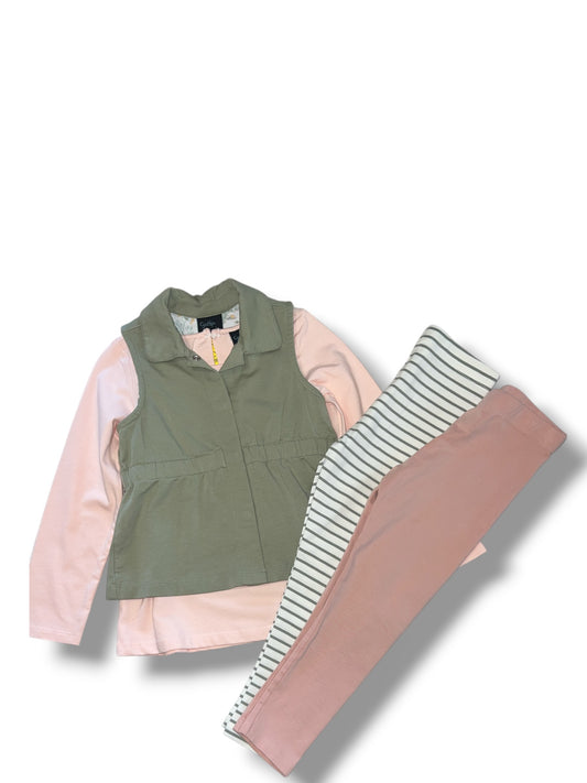 Cynthia Rowley LS 4-Piece Set size 4/5