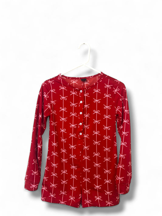 LS Bow Romper size 10/12