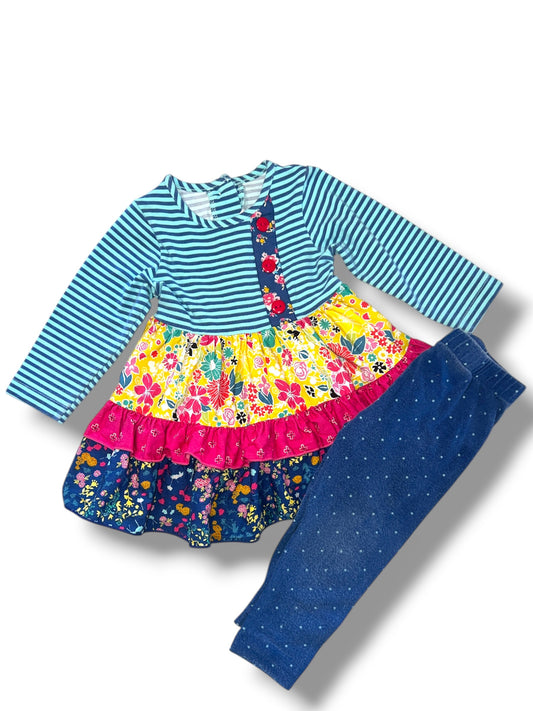 RRR LS Floral Set size 18mths