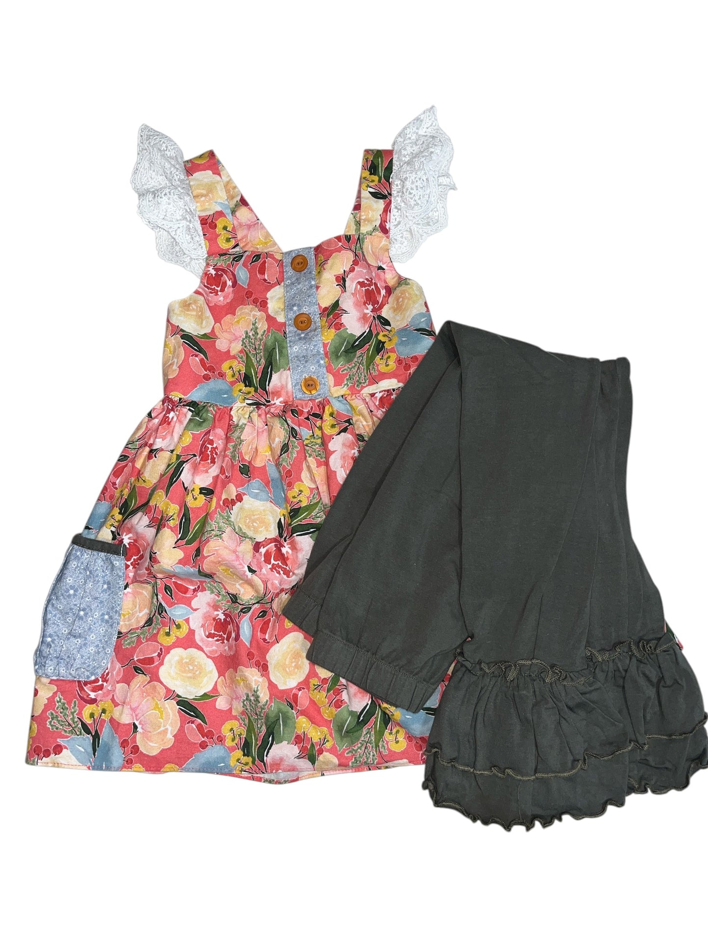 RRR Girls Floral Set