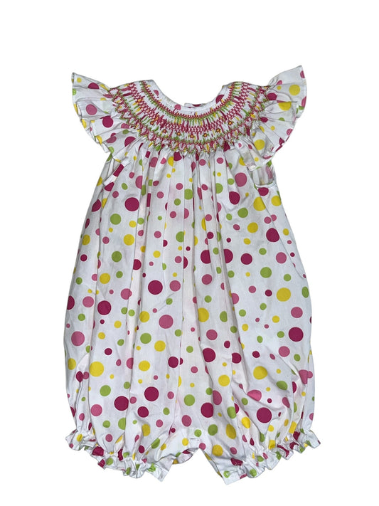 Dots of Perfection Smocked Bubble