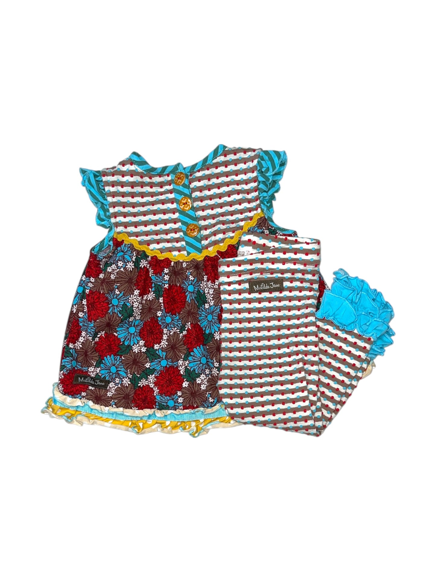 MJ Fall Dots Set Size 18-24mths