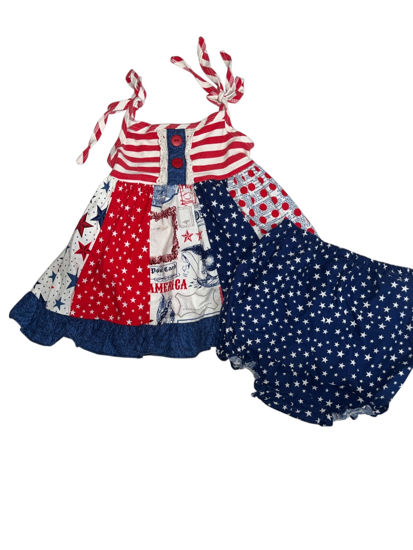 RicRac N Ruffles American Set