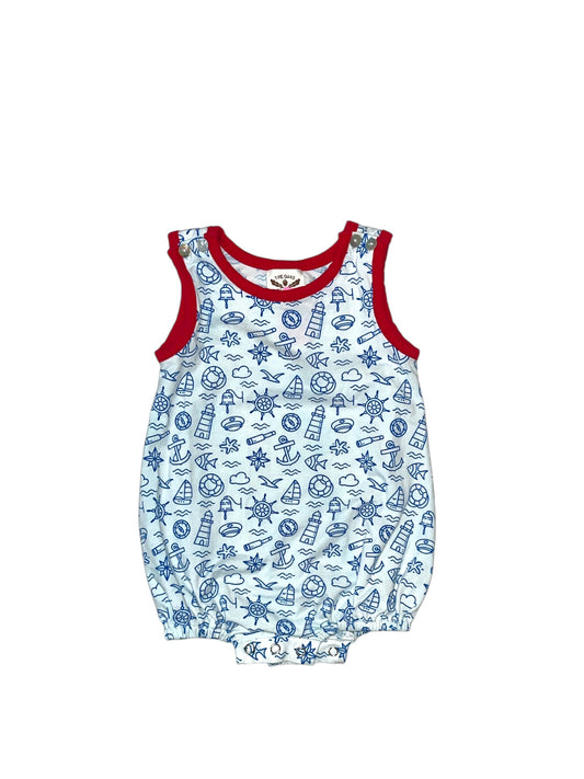 The Oaks Nautical Bubble Size 9mths