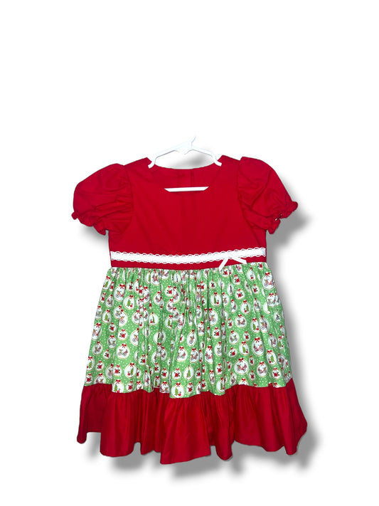 RRR Christmas Dress size 3t