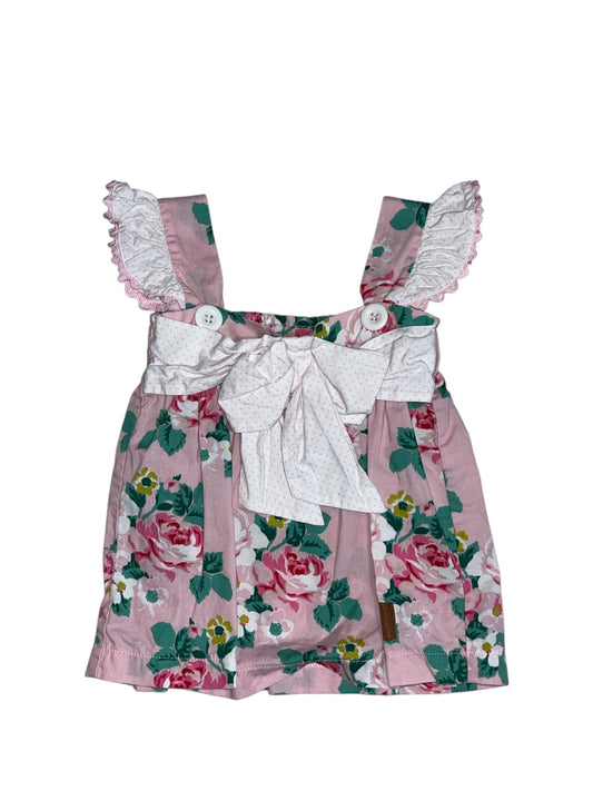 Classy in Floral Short Set