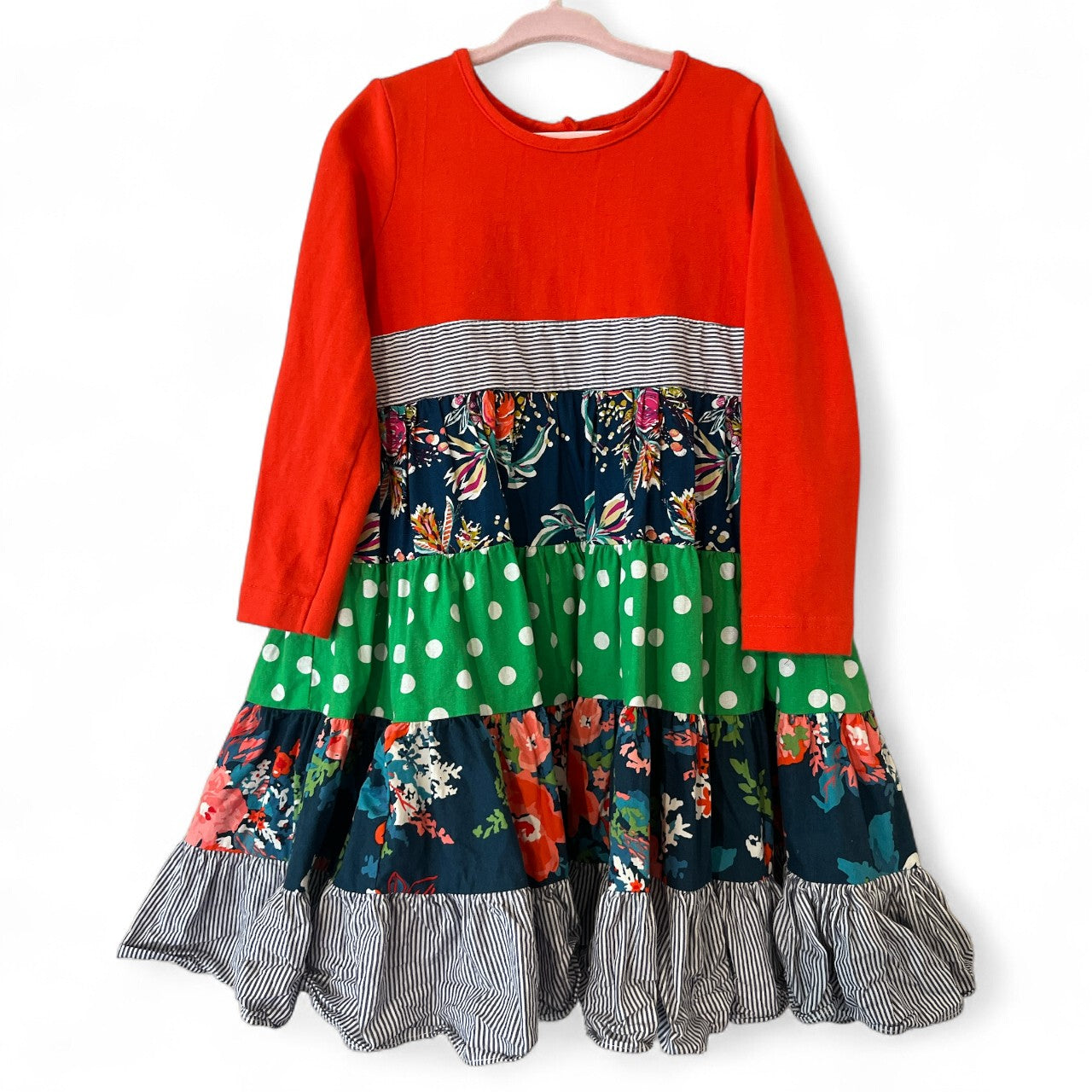 RRR LS Fall Flowers Dress