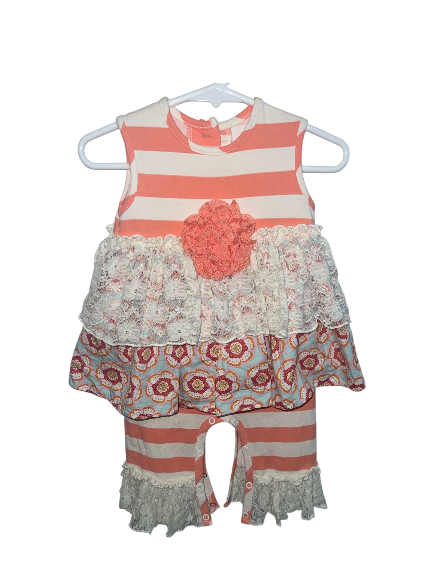 PNC Sherbet Vibes Romper Size 12mths