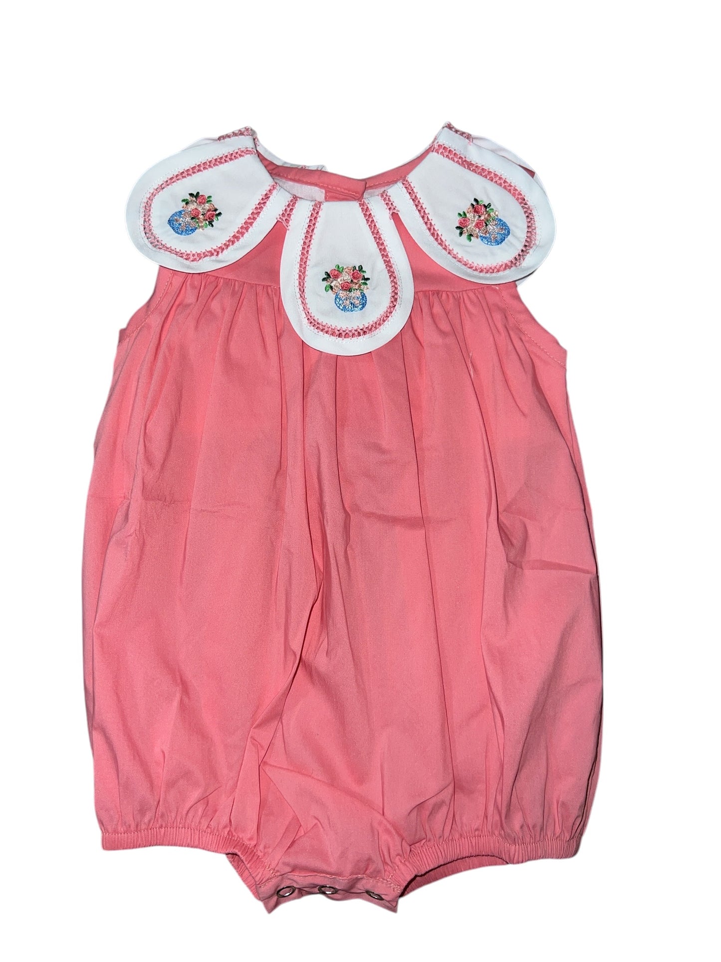 Smocked Flower Bubble