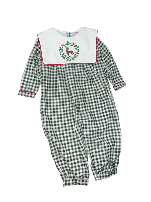Busy Bees Smocks Deer Romper