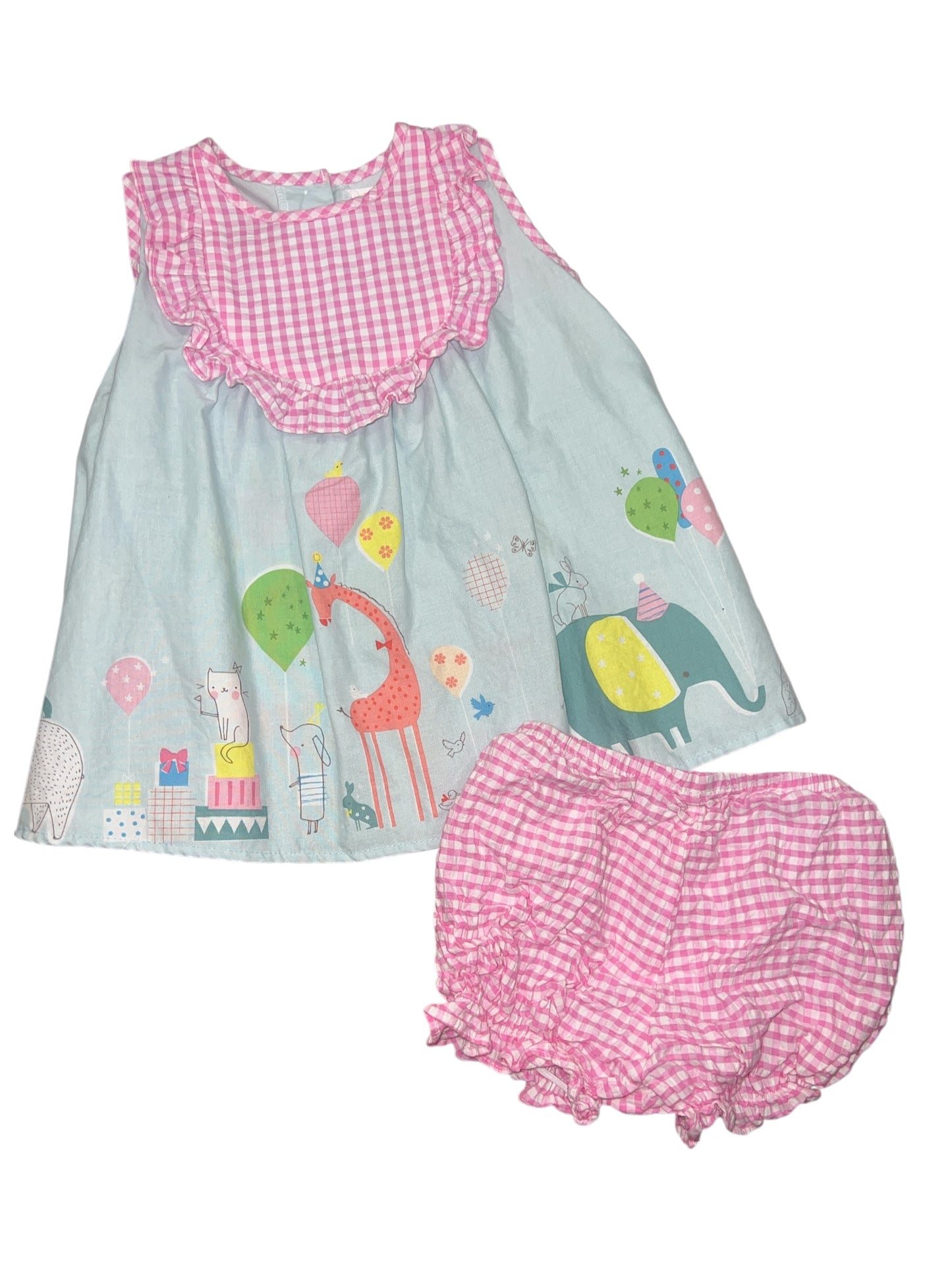 RicRac N Ruffles Animal Party Dress