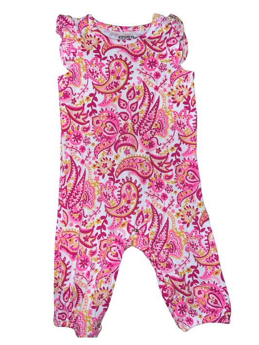 Crown & Ivy Paisley Romper