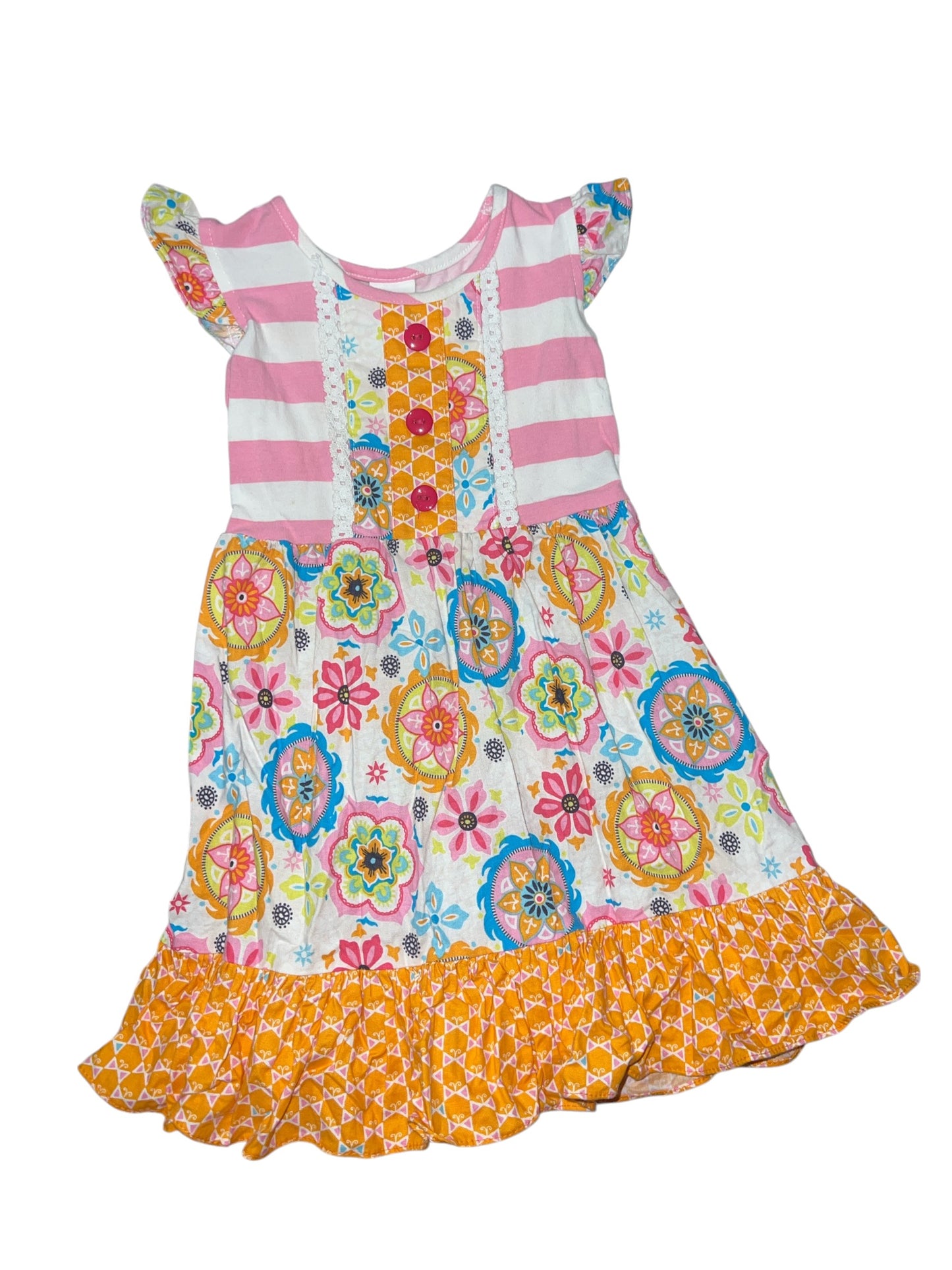 RRR Bright Floral Dress