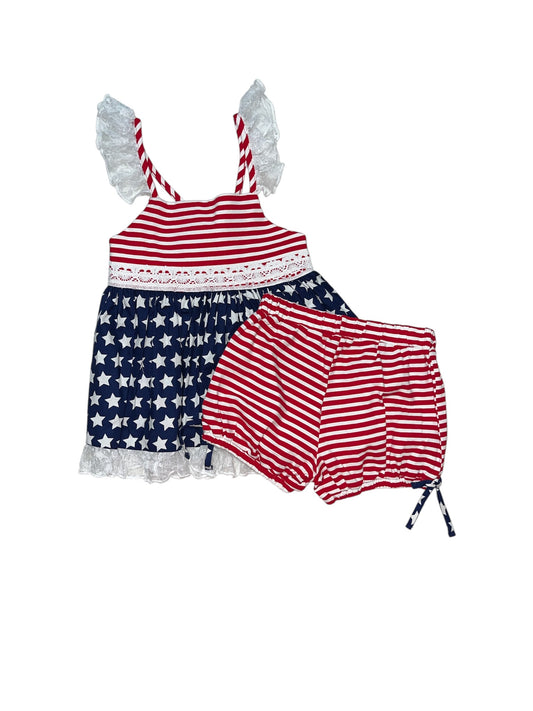 RRR Stars and Stripes Short Set