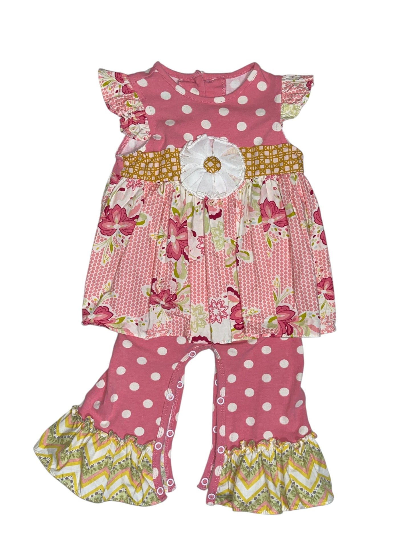 RRR Flower girl Romper